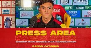 PRESS AREA | CONFERENZA STAMPA PANOS KATSERIS 🎙️