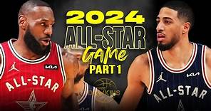 NBA 2024 All-Star Game Full Highlights | East vs West | Part1 | FreeDawkins