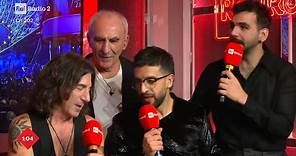Intervista a Il Volo e Stef Burns (4ª serata) - Radio2 a Sanremo