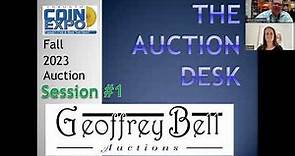 The Auction Desk: Geoffrey Bell Auctions Ltd Toronto Coin Expo Fall Sale
