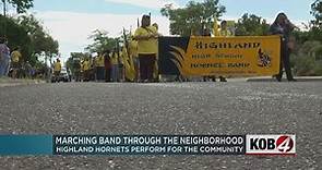 Highland HS marching band hosts annual March-a-thon