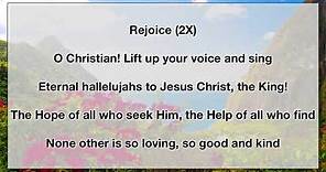He Lives - I Serve A Risen Savior (With Lyrics)