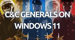 "How To Install and Play Command and Conquer Generals on Windows 11 - Complete Guide"