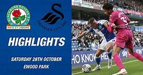 Highlights: Blackburn Rovers v Swansea City