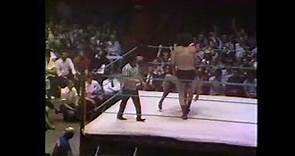 Andre The Giant vs Baron Von Raschke. 1974