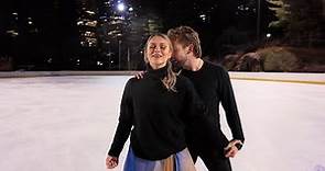 “I Found You”, Olympians Kaitlin Hawayek & Jean-Luc Baker ice dance in Central Park.