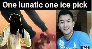 one lunatic one ice pick | Luka magnotta | 1 Lunatic 1 icepack