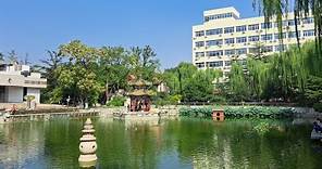 Campus tour, international student campus tour at Beijing jiaotong university , 国际留学参观在北京交通大学 #留学