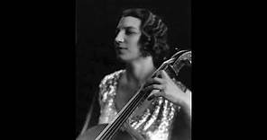 Guilhermina Suggia ('cello) - Allemande (Senaille, arr. Salmon) (1923)
