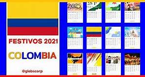 Festivos en Colombia 2021