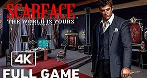 Scarface: The World Is Yours Remastered - Full Game Walkthrough in 4K