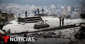Temen encontrar más muertos por las inundaciones en Quito | Noticias Telemundo