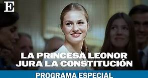 Así ha sido la jura de la Constitución de la princesa Leonor: Programa especial en directo | EL PAÍS