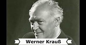 Werner Krauß: "Der fallende Stern" (1950)