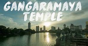 Gangaramaya Temple | Sri Lanka (Cinematic Tour with Sunset)
