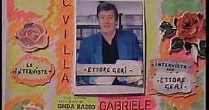 CLAUDIO VILLA ( LE INTERVISTE ) con ETTORE GERI. 1988