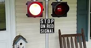 Replica Railroad Crossing Signal