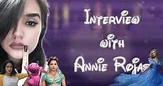 INTERVIEW -- ANNIE ROJAS (CINDERELLA 2015, JASMINE 2019, VERONICA LODGE AND MORE!)