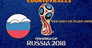RESUMEN MUNDIAL DE RUSIA 2018 [PARTE 1] COUNTRYBALLS