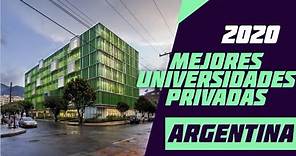 7 MEJORES Universidades PRIVADAS De Argentina 2024 💎