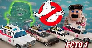 HUGE Ghostbusters Ecto-1 Afterlife Movie TOYS & Vehicles Hasbro figured w/Muncher