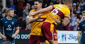 Conor Wilkinson gives Motherwell hope against Ross County