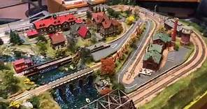 N scale model train layout Alpine for sale