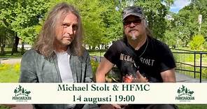 HFMC & Michael Stolt (med band) - Parksnäckan 14/8 (Promo med Michael och Hasse)
