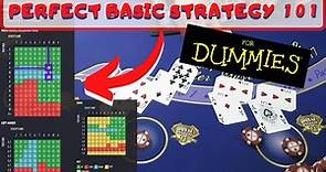 BlackJack Basic Strategy 101 pt 1 - BASIC STRATEGY FOR DUMMIES