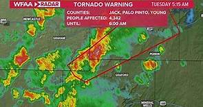 Live severe weather coverage: Tracking tornado warnings in DFW