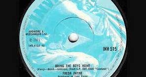 Bring the Boys Home (Freda Payne)