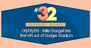 Legendary Moment #32 - Willie Stargell hits HR out of Dodger Stadium