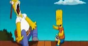 the simpsons movie intro friends style
