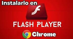 Cómo activar adobe flash player en Google Chrome 2024