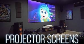 Choosing A Projector Screen - Everything You Need To Know
