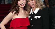 Lily Collins and mother Jill Tavelman attend the Amazon Prime Video...