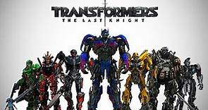 Transformers: The Last Knight - Cast Robots