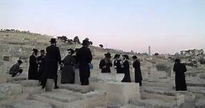 Jewish Cemetery Mount of Olives, Kidron Valley, Jerusalem. Israel