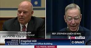 Rep. Stephen Lynch Questions Postmaster General DeJoy During Hearing