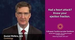 Had a heart attack? Know your ejection fraction.
