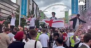 Aficionados hacen presencia en Wembley
