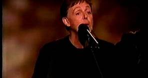 Paul McCartney - Vanilla Sky (Live at Oscar 2001)