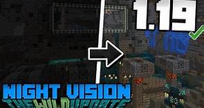 Night Vision Texture Pack 1.19/1.19.4 Download (Fullbright in Minecraft Wild Update)