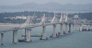 金門大橋寫工程新頁 國內最長跨徑脊背橋特色一圖看懂 | 生活 | 中央社 CNA