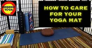 How To Care For Your Yoga Mat