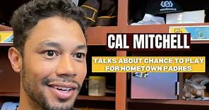 Cal Mitchell on potential of playing for hometown Padres: "It'd mean everything"