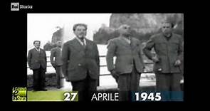 §.1/ (FASCismo & Storia) 27 aprile 1945 presso Dongo (Como): arresto del duce Mussolini. Partigiani