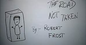 The Road Not Taken - BKP | class 9 cbse english poem by robert frost | explanation /summary