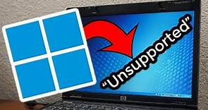 Installing Windows 11 on "Unsupported" Hardware!