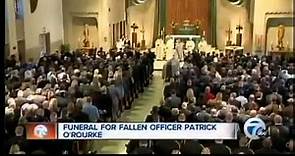 Funeral for fallen officer Patrick O'Rourke
